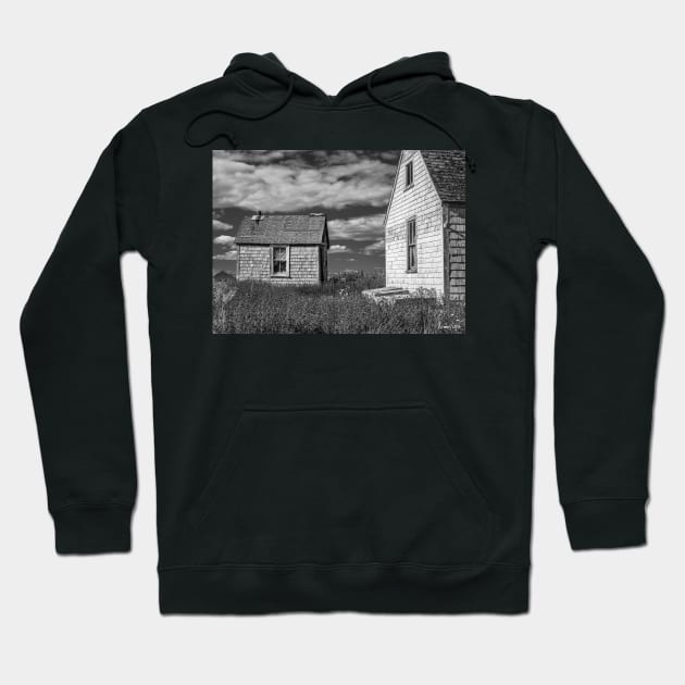 Two Sheds in Blue Rocks #02 Hoodie by kenmo